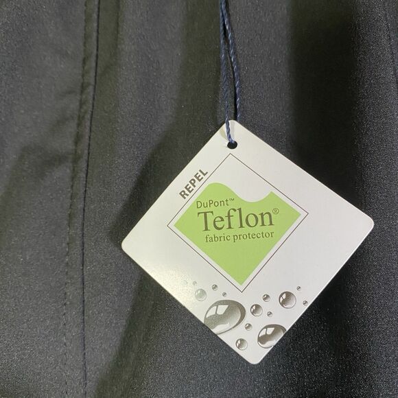 ProQuip Tourflex Pants Waterproof Golf Over Black Men's Size XL Teflon Rain - Picture 4 of 16